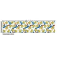 thumbnail image 3 of Birds Fabric by the Yard Upholstery, Flying Animals Singing Cartoon on Geometric Hexagonal Shapes Backdrop, Decorative Fabric for DIY and Home Accents, Multicolor by Ambesonne, 3 of 5