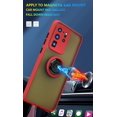 thumbnail image 3 of is Specially Designed for Samsung Galaxy S20 Ultra Anti-Fall,Anti-Fingerprint, Built-in 360° Rotating Ring Bracket Solid and Durable Magnetic car Phone case, Suitable for 6.9inches Women-Red, 3 of 12