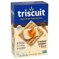 thumbnail image 5 of Pack of 2 - Triscuit Cracked Pepper & Olive Oil Whole Grain Wheat Crackers, 8.5 Oz Packaging May Vary, 5 of 8