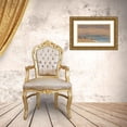 thumbnail image 3 of James Holland 24x17 Gold Ornate Framed and Double Matted Museum Art Print Titled - Beach Scene with Figures by a Breakwater (1861), 3 of 4