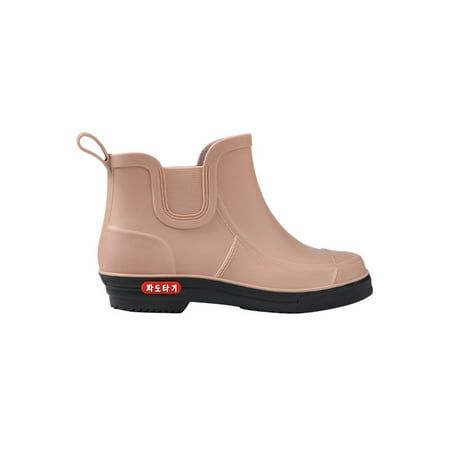 

Colisha Women s Garden Shoes Lightweight Rain Boots Slip Resistant Waterproof Boot Working Casual Rainboot Outdoor Work Shoe Khaki 7