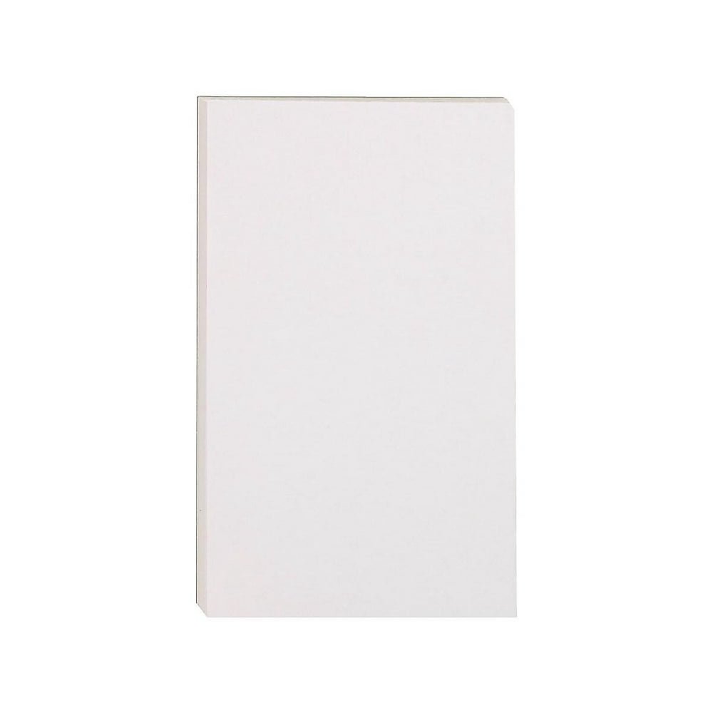 MyOfficeInnovations GlueTop Notepads 3"x 5" White 163436