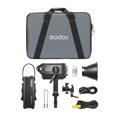 thumbnail image 4 of Lámpara de fotografía Godox M300Bi Professional Studio LED Video Light 330W Fotografía Luz de relleno 2800K-5600K Regulable 21 FX Efectos de iluminación CRI96+ TLCI97+ Montaje Bowens Compatible con ap Maboto Lámpara de fotografía, 4 of 7