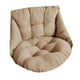 thumbnail image 1 of Cojín de repuesto para silla tipo huevo, para hamaca de patio, columpio, silla colgante tipo cesta Marrón claro, 1 of 9