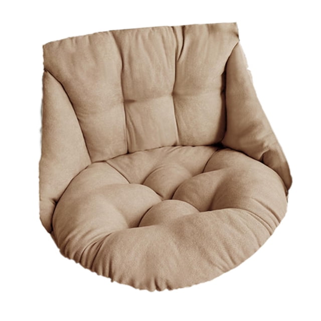 Cojín de asiento Cola para silla de huevo colgante Marrón claro