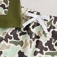 thumbnail image 7 of Ulanda Toddler Baby Boy Summer Clothes Camouflage Quarter Zip Short Sleeve T Shirt Shorts 2 Piece Outfits Set (Dark Green, 6-12 Months), 7 of 7