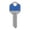 Blue, variant on Hillman 5938030 Colorplus House & Office Blank Single Sided Universal Key - Blue, Pack of 5