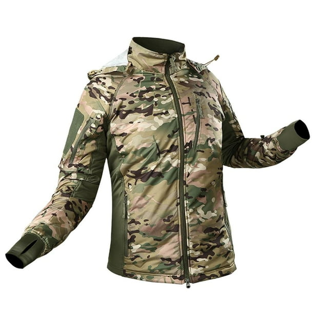 Chaqueta cortavientos para hombre, impermeable, cortavientos, prendas de para senderismo, , ejercicio, actividades libre Green_XL