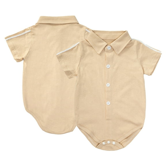 YTDSCS Newborn Baby Short Sleeve Shirt Outfit Set for Boys Girls,1M-24M Toddler Summe Romper Shirt Shorts Pants Cotton Soft Cute Clothes Outfits