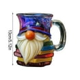 thumbnail image 3 of RuiJiao Painted Gnome Book Mug, Unique Books Stack Coffee Cup,Novelty 3D Painted Books Coffee Mug,Unique Gifts for Book Lovers, 3 of 6