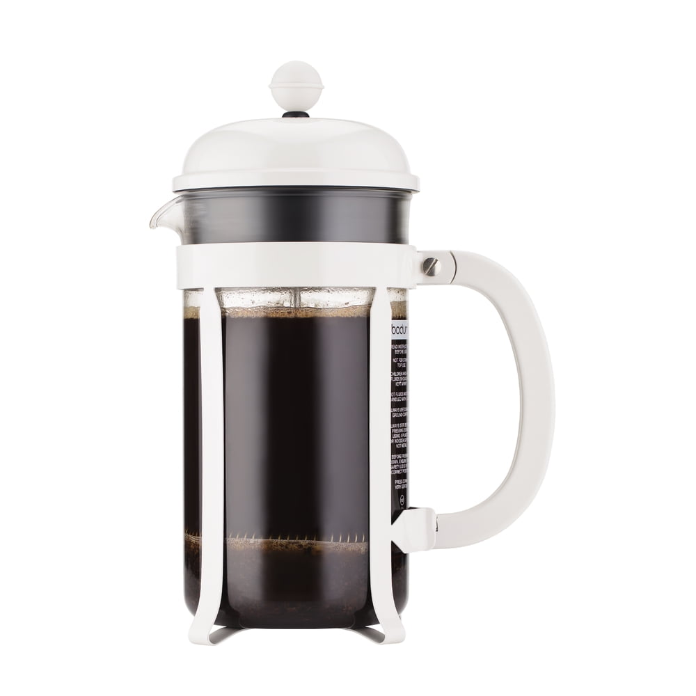 Bodum CHAMBORD French Press Coffee Maker, Glass, 1.0 L, 34 oz, 8 Cup