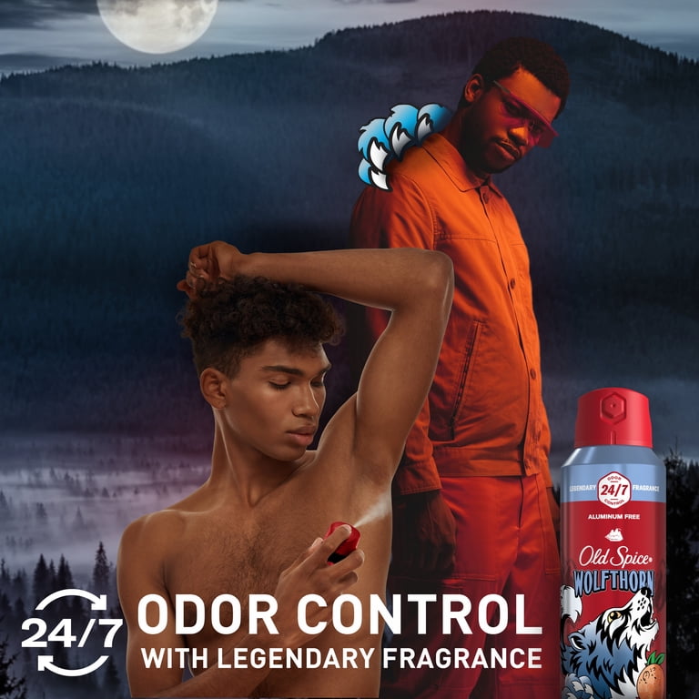 Old Spice Wolfthorn Body Spray for Men, 5.1 oz photo 3