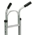 thumbnail image 3 of Global Industrial 168260 Aluminum Hand Truck with Double Handle - Mold-On Rubber Wheels, 3 of 3