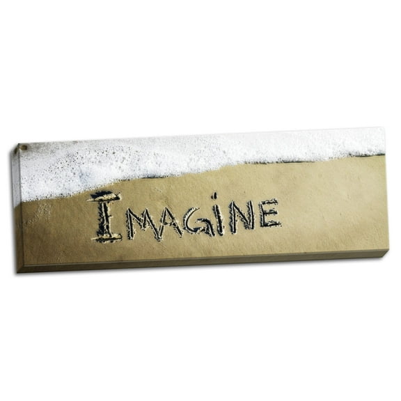 Gango Home Decor Imagine by Alan Hausenflock (Ready to Hang); One 36x12in Hand-Stretched Canvas
