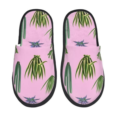 

Slippers for Women/Men - Cactus aloe vera Soft Plush Warm Slip-on Slippers House Slippers Indoor House Shoes