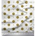 thumbnail image 1 of Soimoi Polyester Crepe Fabric Floral Block Fabric Prints by Yard 42 Inch Wide, 1 of 5