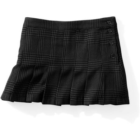 Miley Cyrus & Max Azria - Juniors' Pleated Plaid Skirt