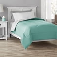 thumbnail image 3 of Mainstays Reversible Microfiber Printed Comforter, Aqua to Grey, Twin/Twin XL, 3 of 5