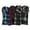 Black Plaid; Brown Plaid; Blue Plaid; Red & Green Plaid, variant on 100 Scarves – Wholesale Bulk Winter Scarves for Women, Men, Weddings, Charity – Bulk Fashion Scarves with Fringe (All Black Pack)