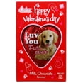thumbnail image 4 of Valentine’s Day Gift – Jumbo 34" Teddy Bear with Dog-Themed "Happy Valentine’s Day" Candy – Soft Plush & Sweet Treat Combo, 4 of 5