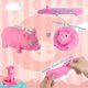 thumbnail image 5 of Squishy Pig Stress Squishy Piggie Squeeze Toy Anti-Ansiedad Fun Pink Pig Toy Rebote Ball Fidget Toy Arena Amasamiento Juguete Pellizco Alivio del estrés AGREGAR TDAH Útil (paquete de 12), 5 of 5