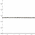 thumbnail image 2 of 925 Sterling Silver Rhodium Plated 2mm Curb Chain Necklace 22 Inch Chain Necklace for Women and Men, 2 of 2