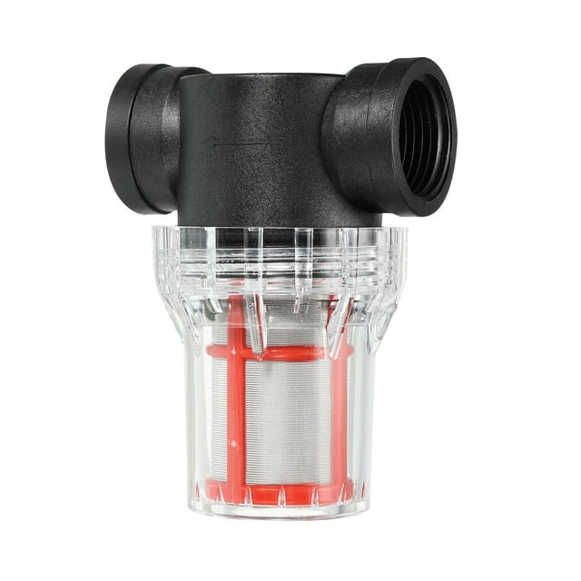 Unique Bargains 1 Inch Water Pump Strainer Filter, Pipe Water Pump Strainer with 200 Mesh Stainless Steel Filter Screen
