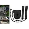 thumbnail image 3 of Portable , 40inches Hand Rope Steel Wire Both Sides Sharp Foldable for Survival Gear - Black, 3 of 8