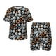 thumbnail image 1 of Balery Colorful Screws Conjunto de Pijama Infantil de Manga Corta con Estampado – Ropa de Dormir de Algodón Suave-4X-Large, 1 of 6