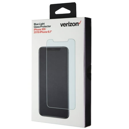 Verizon Blue Light Filter Tempered Glass Protector For Apple Iphone Xr 6 1 Walmart Canada
