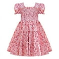 thumbnail image 5 of Design Summer Children Girl Clothing Kids Clothes Flower Girls Dress With Floral Print, 5 of 7
