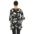 thumbnail image 3 of White Mark Women's Floral Blanche Tunic Top, 3 of 5