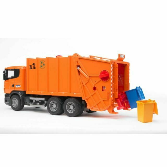 Camion de basura Scania R-Series Bruder Toys Juguetes/Modelismo/Autos a Escala