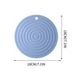 thumbnail image 3 of Large Heat-Resistant Coaster Mat for Drinks - 18cm Non-Slip Cup Protector for Tables, Furniture & Hot Pots, 3 of 4