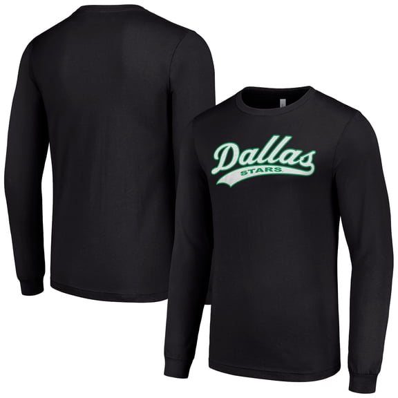 Men's Starter Black Dallas Stars Tailsweep T-Shirt