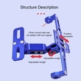 thumbnail image 3 of Soporte de Aluminio Riwesomey Ajustable para Accesorios de Motocicleta con Luz Impermeable, 3 of 6
