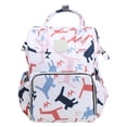 thumbnail image 2 of Mochila insular de gran capacidad impermeable tipo carrusel bolsa de maternidad para pañales para viajes al aire libre caballo de madera giratorio, 2 of 14