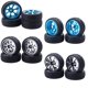 thumbnail image 4 of Neumáticos de ruedas Wltoys RC Neumáticos de rueda de caucho 4x para HSP ZD Racing HPI Upgrade Part B Magideal Neumáticos de ruedas Wltoys RC, 4 of 7