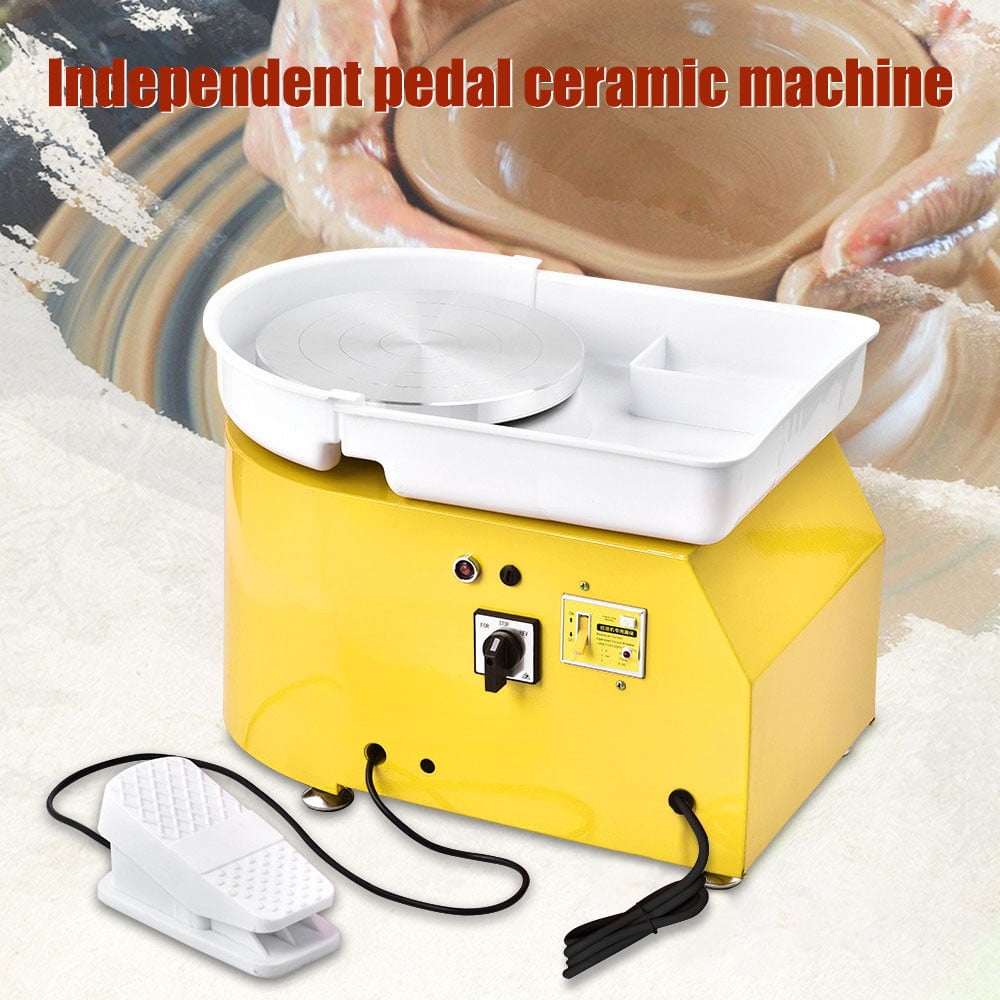 Mini Electric Pottery Wheel Portable Ceramic Machine with 6cm Turntable K1H4 