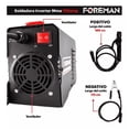 thumbnail image 2 of Soldadora Inverter Mma 130amp /110v Pro+accesorios Foreman Negro, 2 of 3