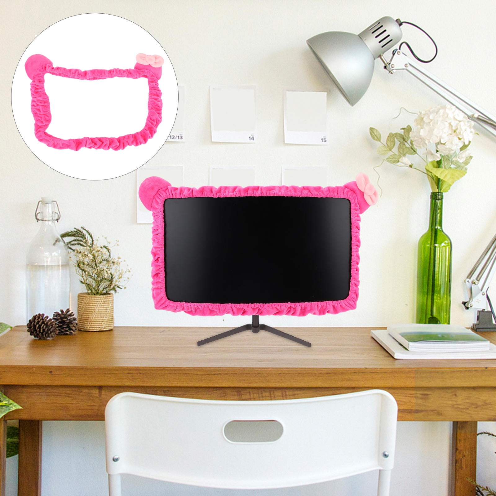 Computer-Monitorabdeckung Weihnachten Deko Bildschi Produktbild-Vorschau 2