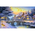 thumbnail image 1 of Pintura de diamante (DE1238) Paisaje 5D DIY Arte de bordado cuadrado (B1024) 40x50cm FLhrweasw Nuevo, 1 of 1