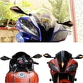 thumbnail image 2 of 1 Pair LED Integrated Turn Signal Mirrors for Suzuki GSXR600 750& Honda CBR600RR 1000RR, 2 of 7