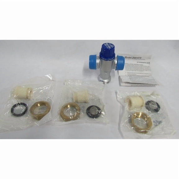 Wilkins Aqua Gard Thermostatic Mixing Valve 1/2" Model ZW1070CPVC
