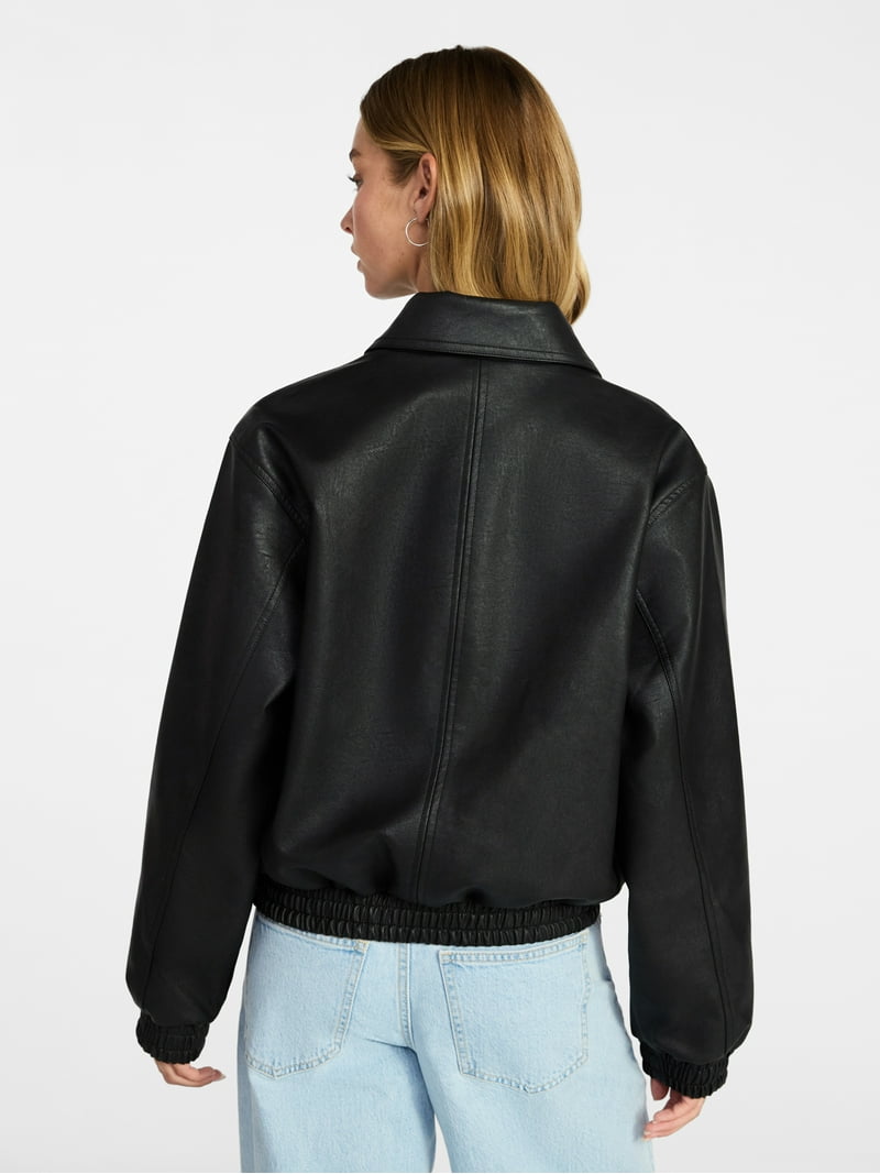 Blazer Court Cropped No Boundaries - Noir - Taille L (junior) - Doublé