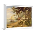 thumbnail image 1 of Key West Hideaway, Scenic Framed Art Print Wall Art by Enrique Bolo, 1 of 5
