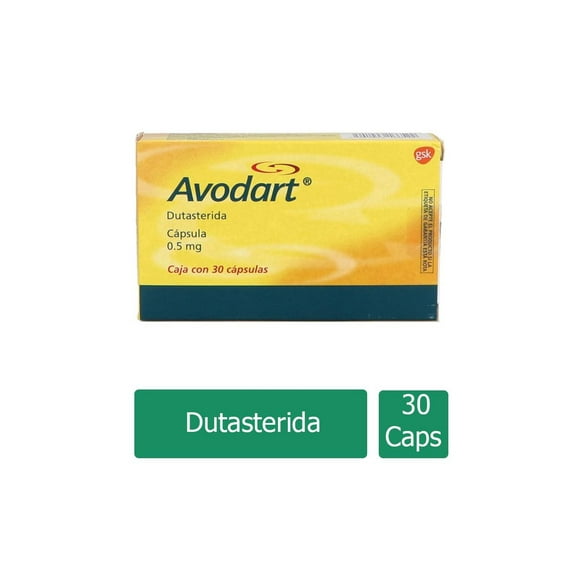 Avodart 0.5 mg, 30 cápsulas