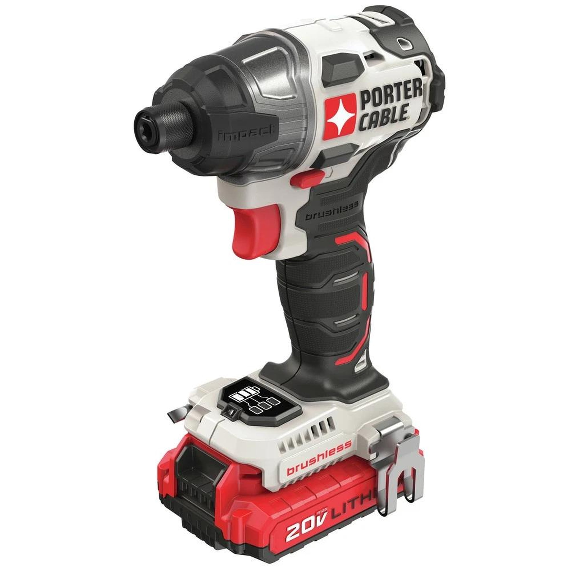 Porter-Cable PCCK647LB 20V MAX 1/4" Impact Driver Kit w/2 Batteries (1.5 Ah) New
