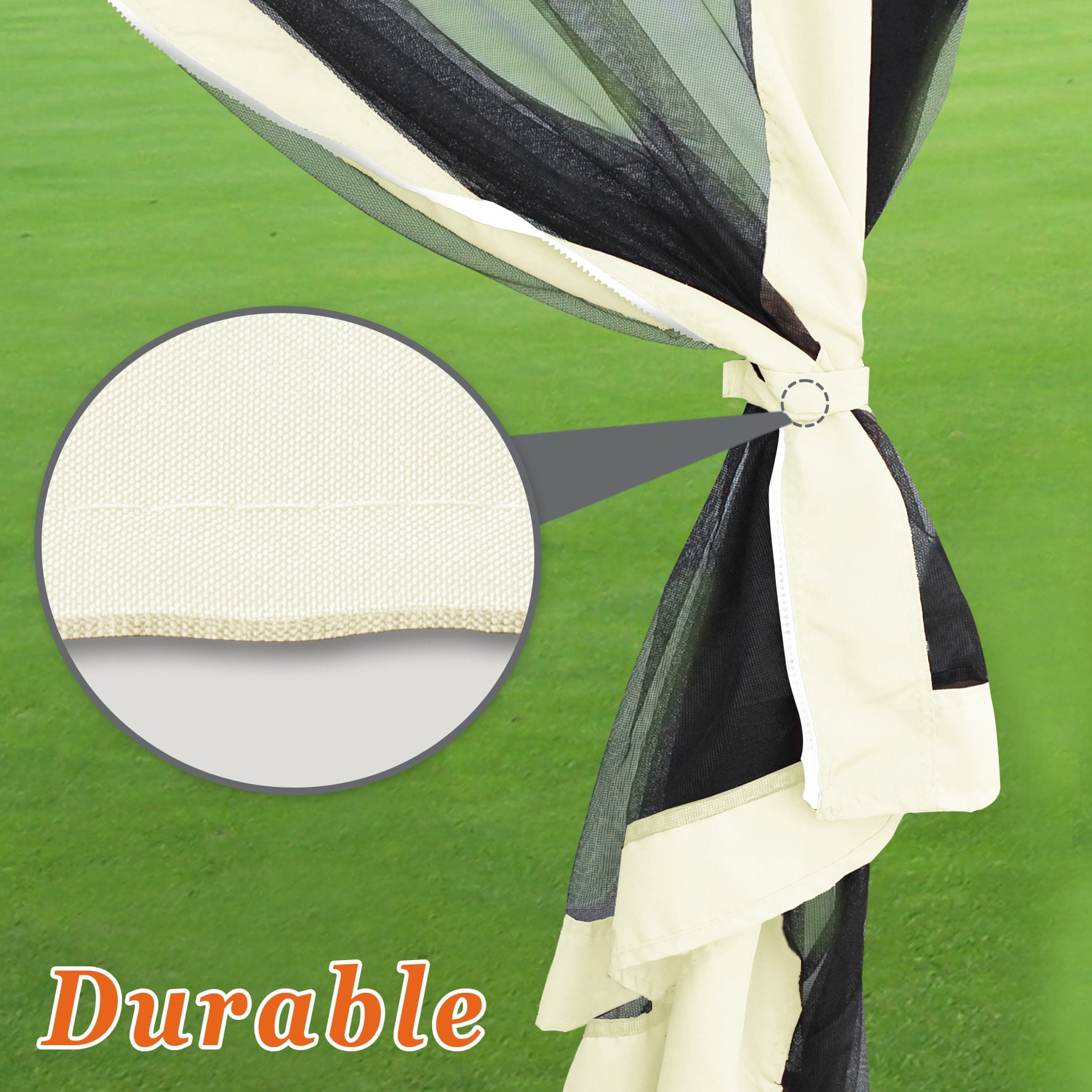 Sunny Replacement 8' x 6' Instant Gazebo Mesh Sidewalls