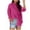 Hot Pink, variant on Coorders Womens Long Sleeve Shirts Clearance under $10， Plus Size Womens Button Down Shirt ,KhakiSize, XL